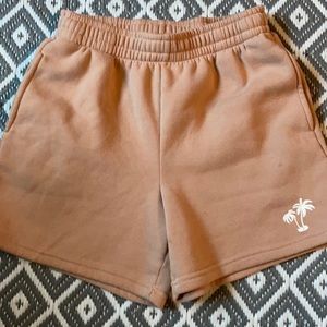 Cute shorts with palm tree